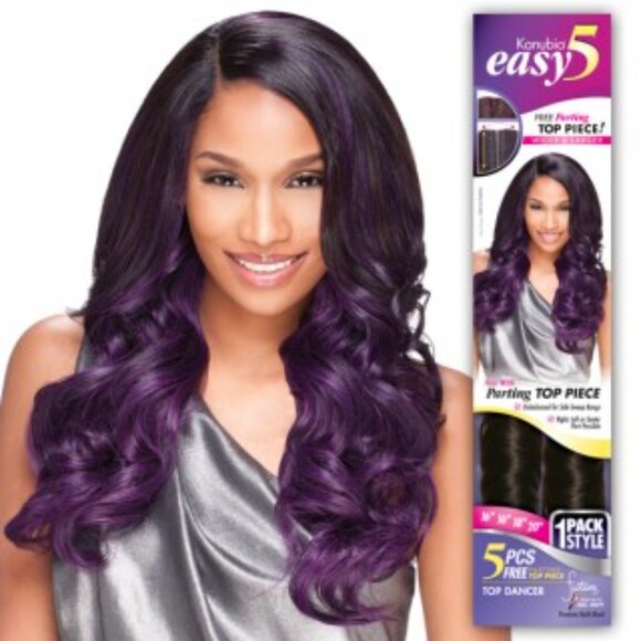 Sensationnel Kanubia Weave Hair with a lace part closure - Picture 2 of 4